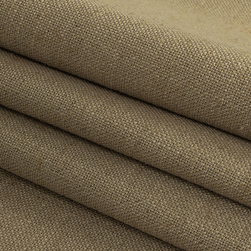 Polyester, Viscose and Linen Woven - Hessian - British Imported