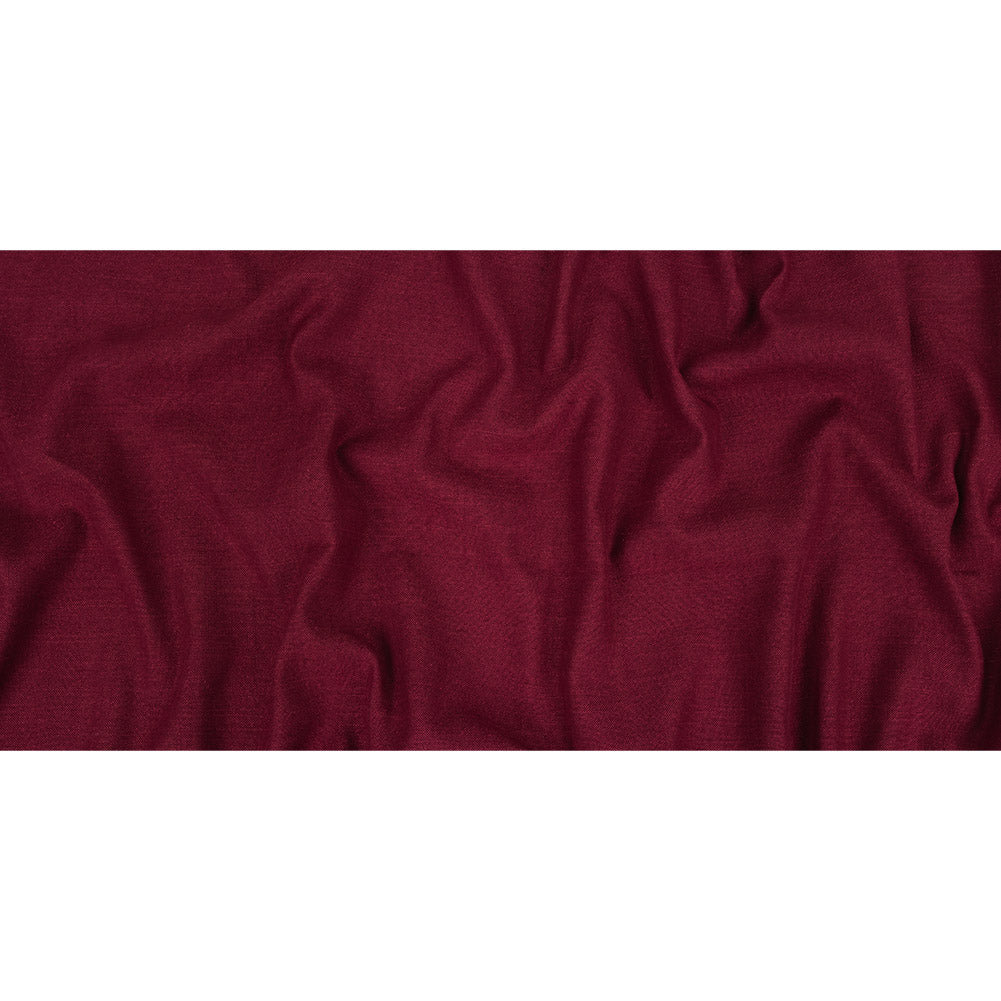 Polyester, Viscose and Linen Woven - Mulberry - British Imported