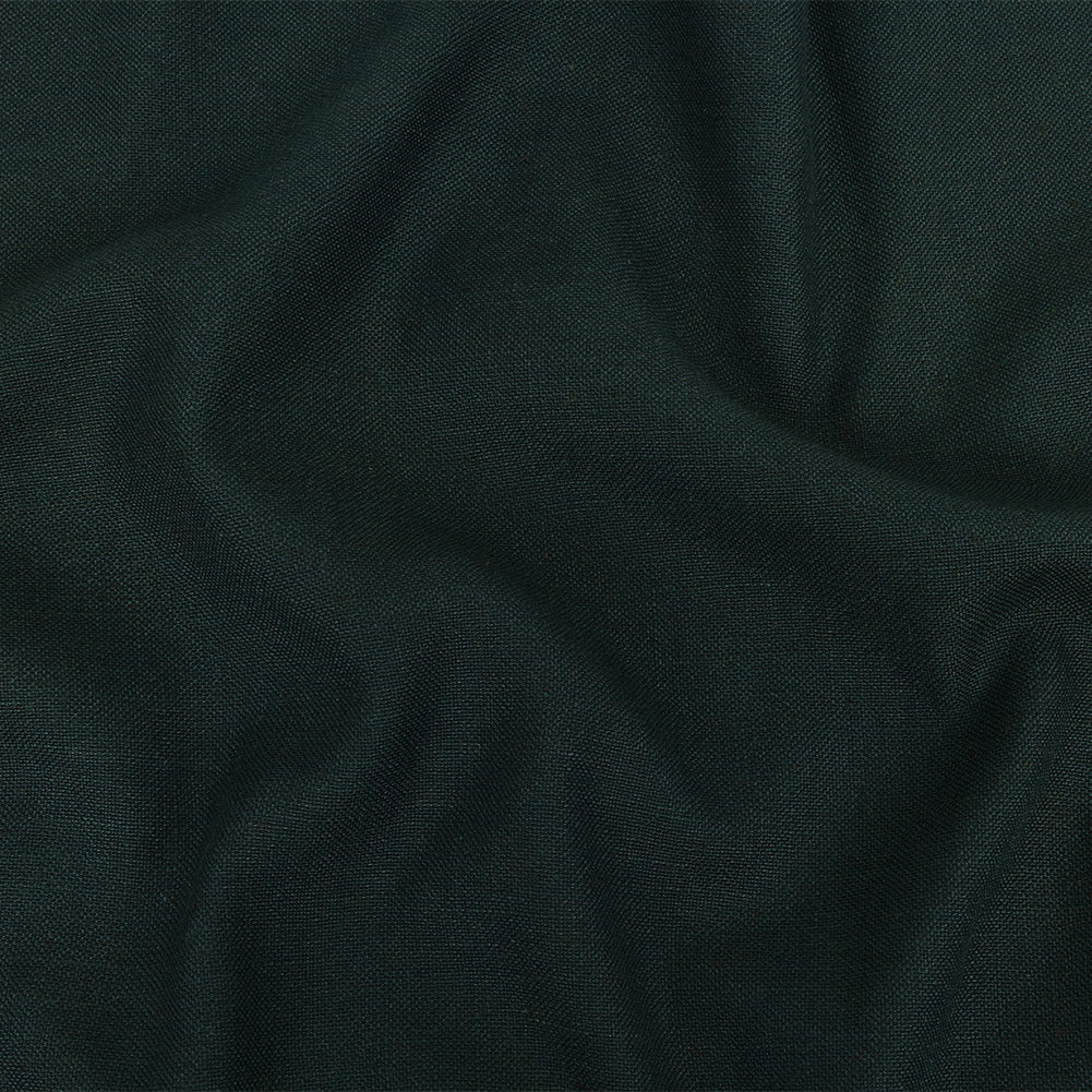 Polyester, Viscose and Linen Woven - Pine - British Imported