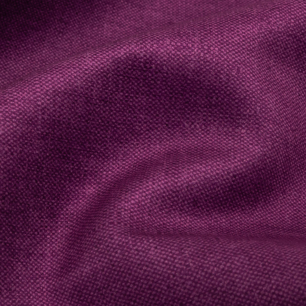 Polyester Microvelvet - Berry - British Imported