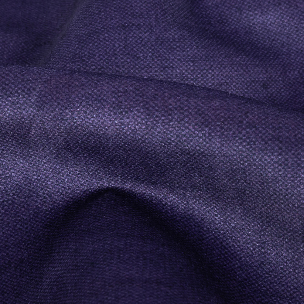 Polyester Microvelvet - Grape - British Imported