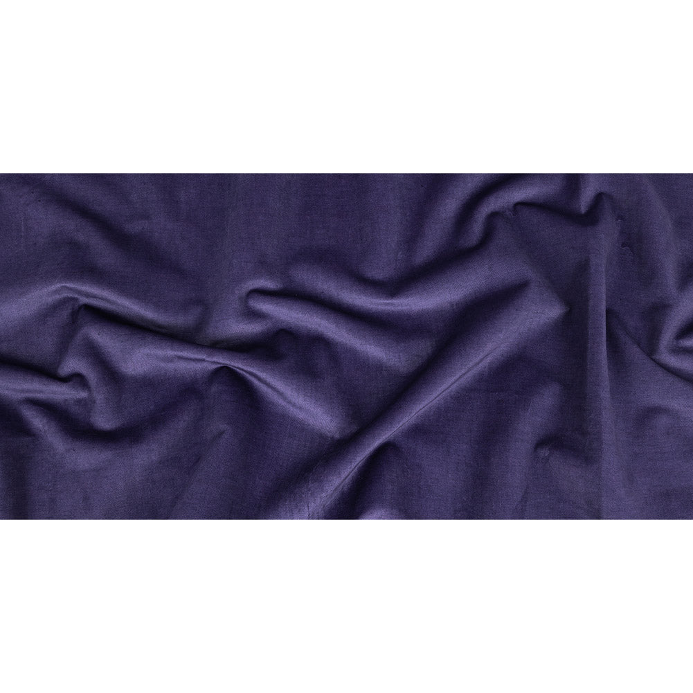 Polyester Microvelvet - Grape - British Imported