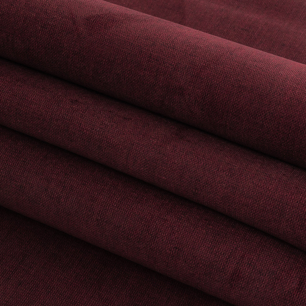 Polyester Microvelvet - Mulberry - British Imported