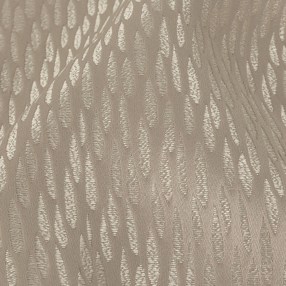 Luminous Drapery Jacquard - Linen Raindrops - British Imported