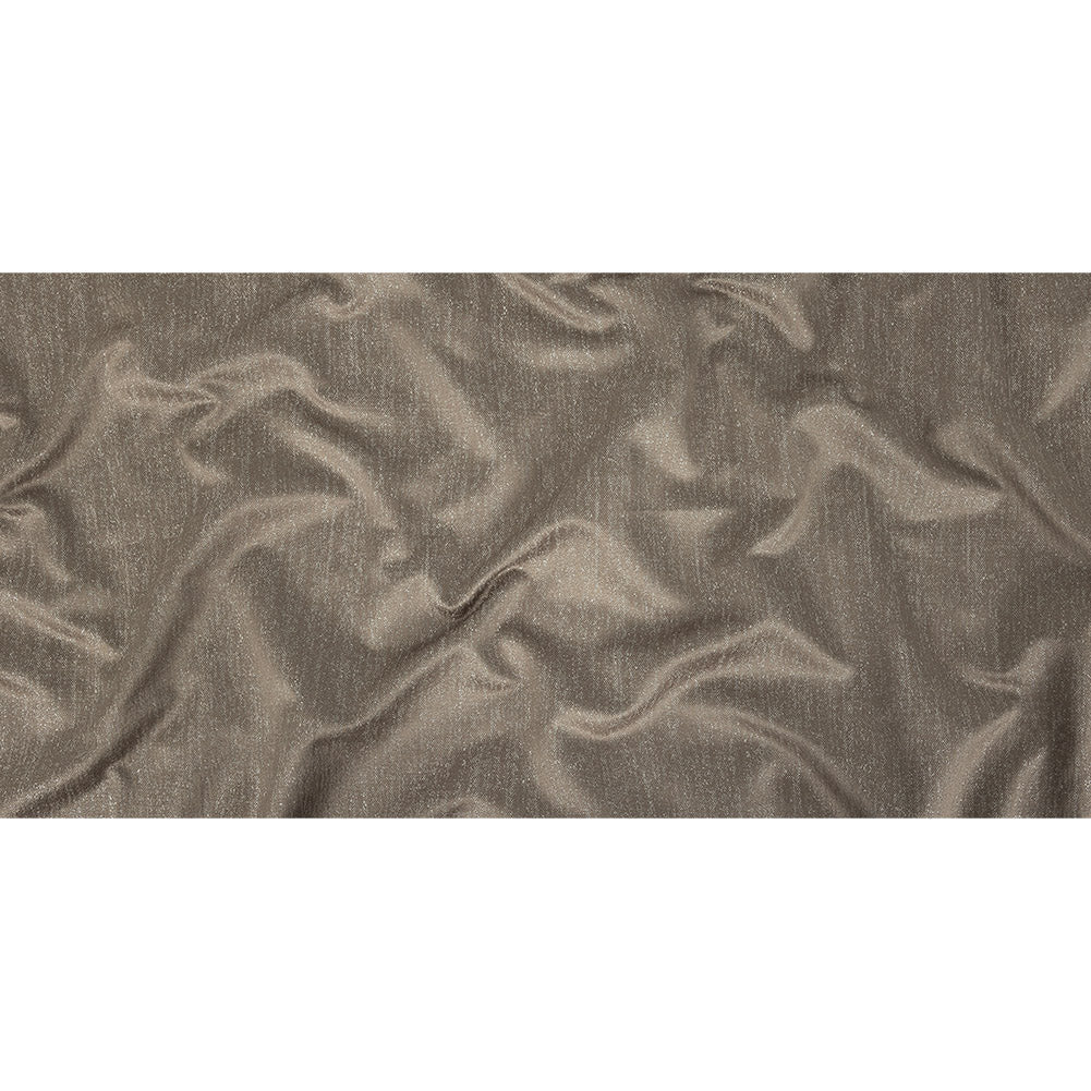 Metallic Drapery Woven - Fawn - British Imported