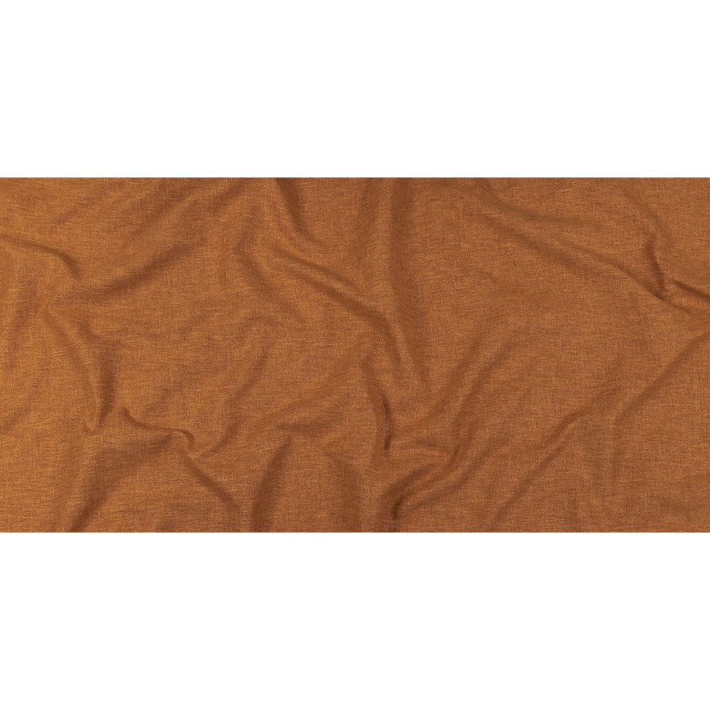 British Imported Heathered Copper Recycled Polyester Drapery Woven