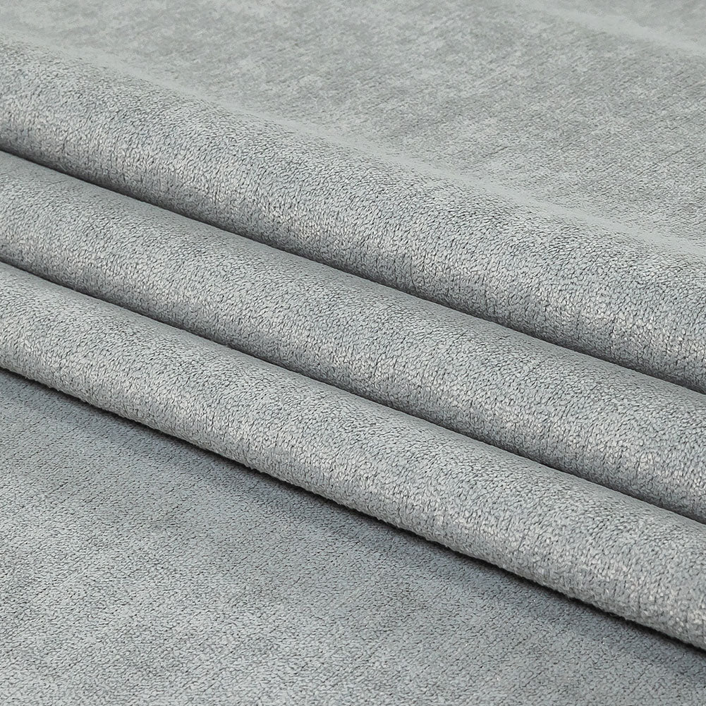 Micro Polyester Chenille - Cloud - British Imported