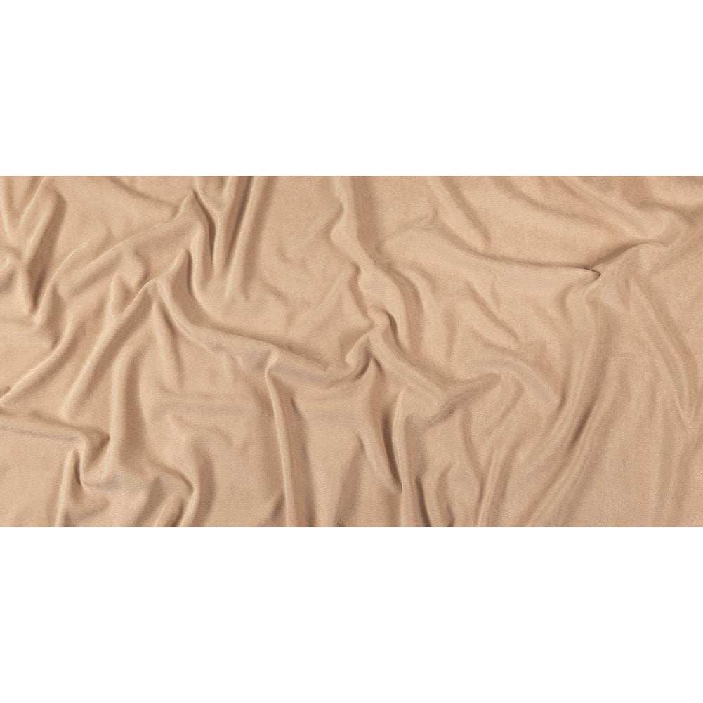 Micro Polyester Chenille - Nude - British Imported