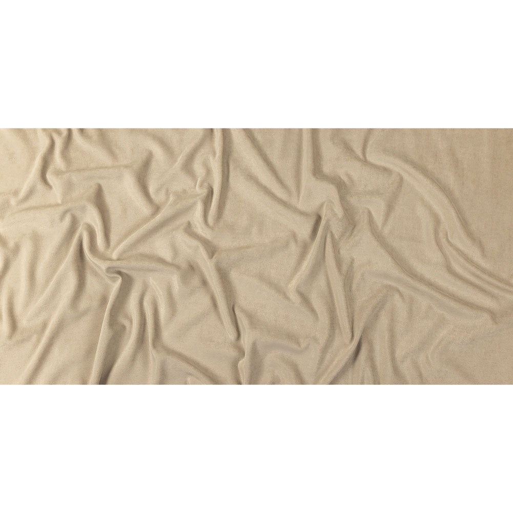 Micro Polyester Chenille - Putty - British Imported
