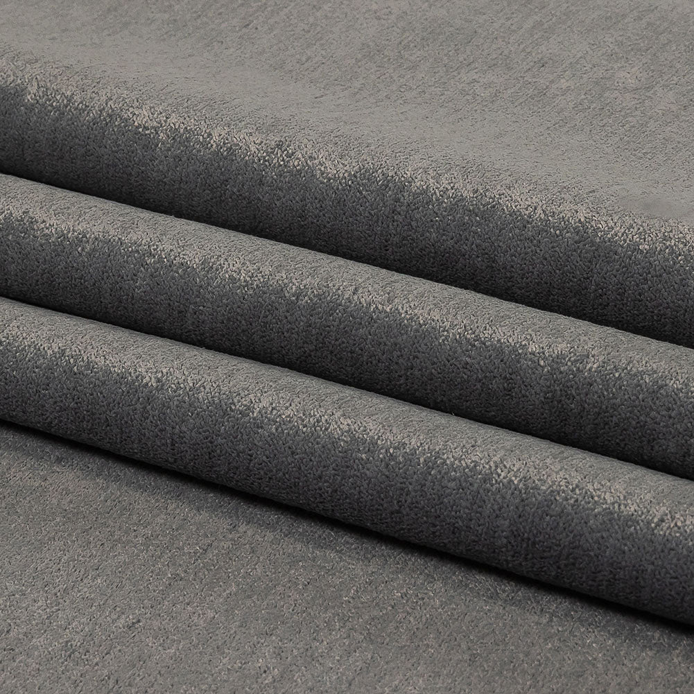 Micro Polyester Chenille - Slate - British Imported