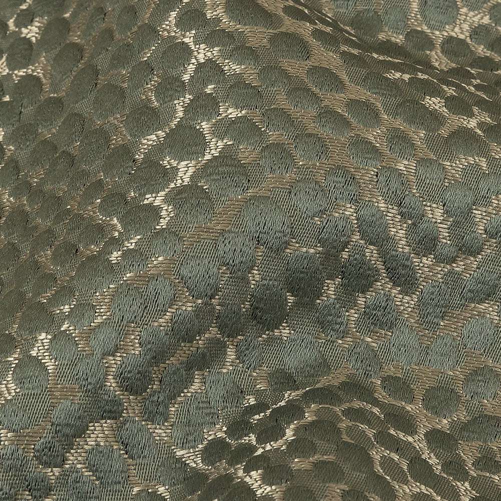 Drapery Jacquard - Sage Spotted Texture - British Imported