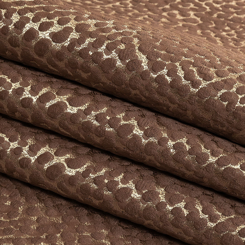 Drapery Jacquard - Vintage Spotted Texture - British Imported