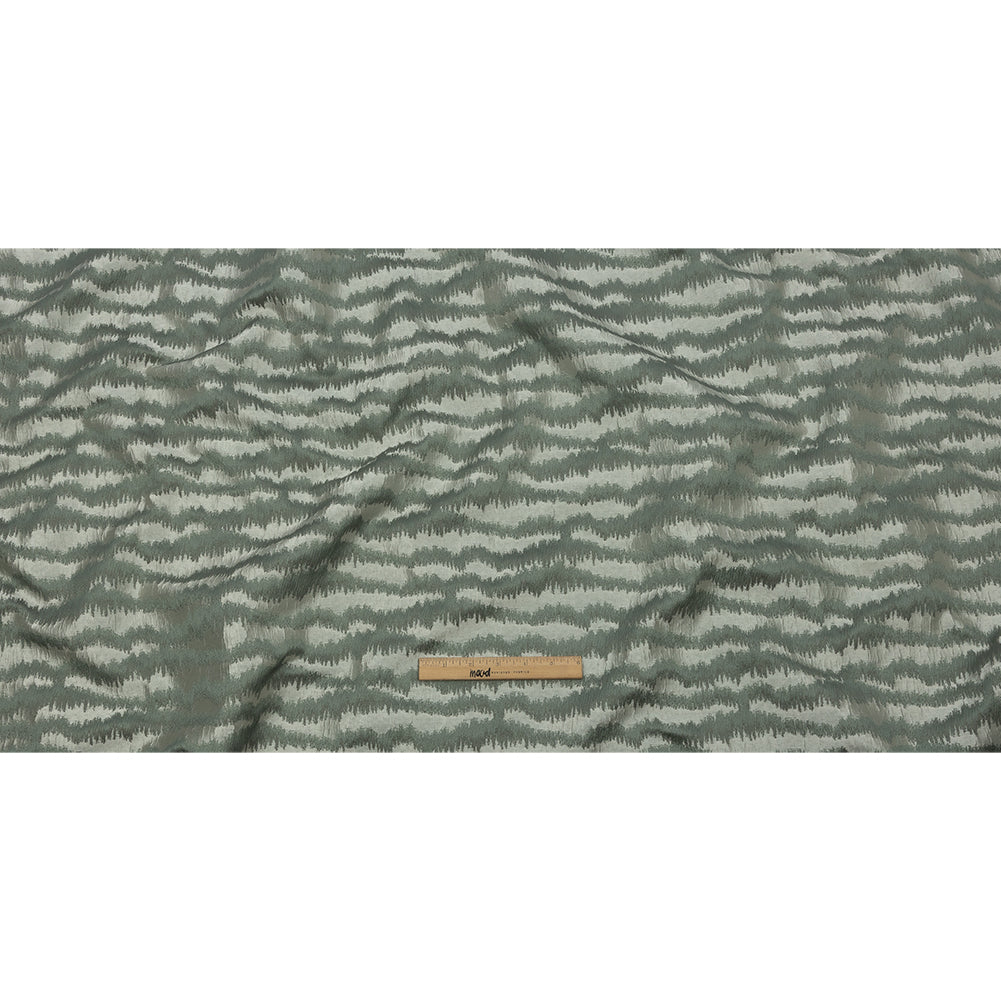 Drapery Jacquard - Spa Abstract Stripes - British Imported
