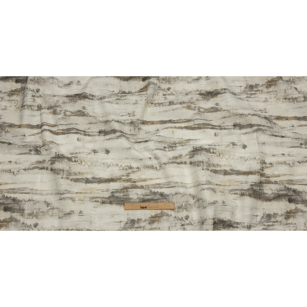 Cotton Canvas Print - Fawn Painterly Texture - British Imported