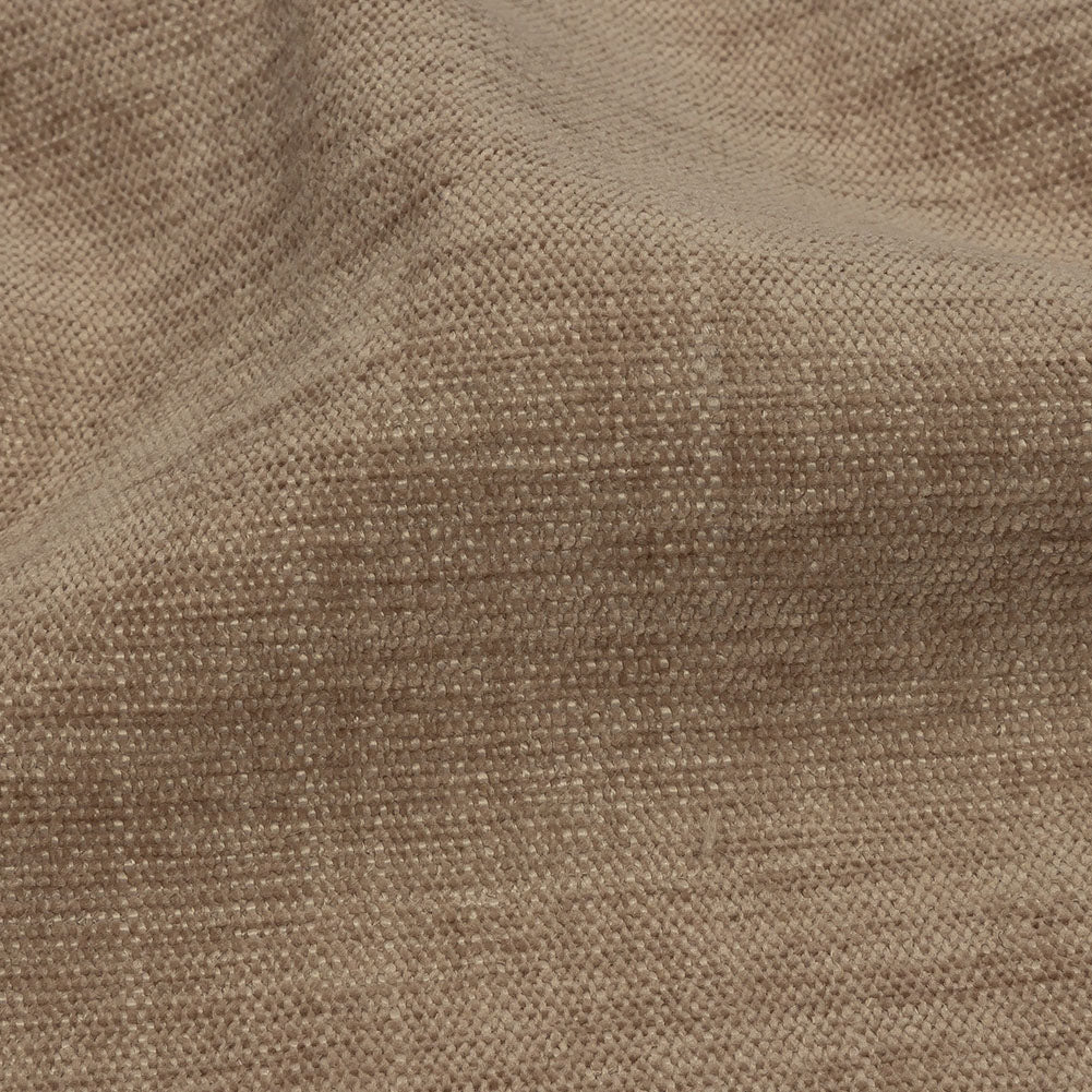 Polyester Upholstery Chenille - Oatmeal - British Imported