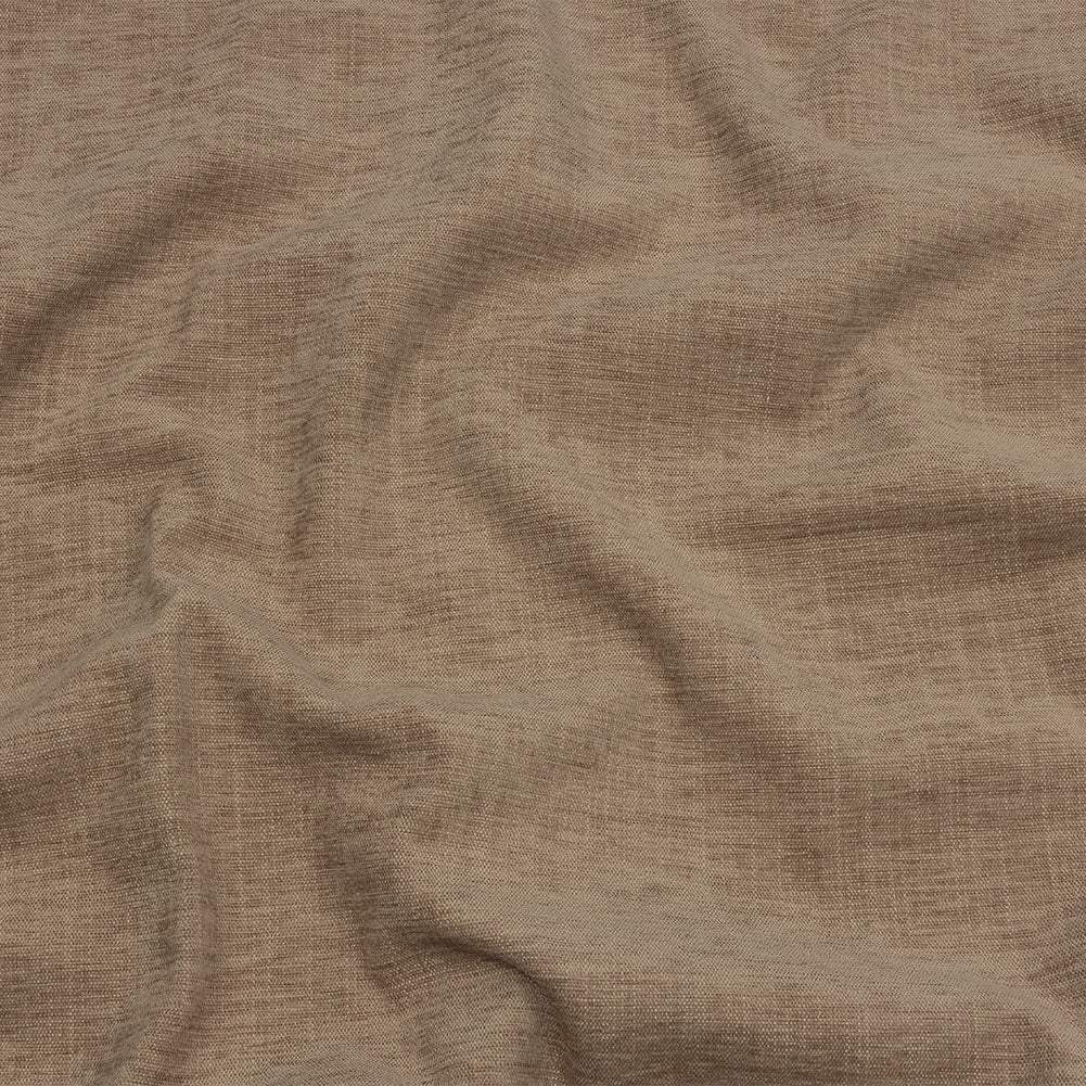 Polyester Upholstery Chenille - Oatmeal - British Imported