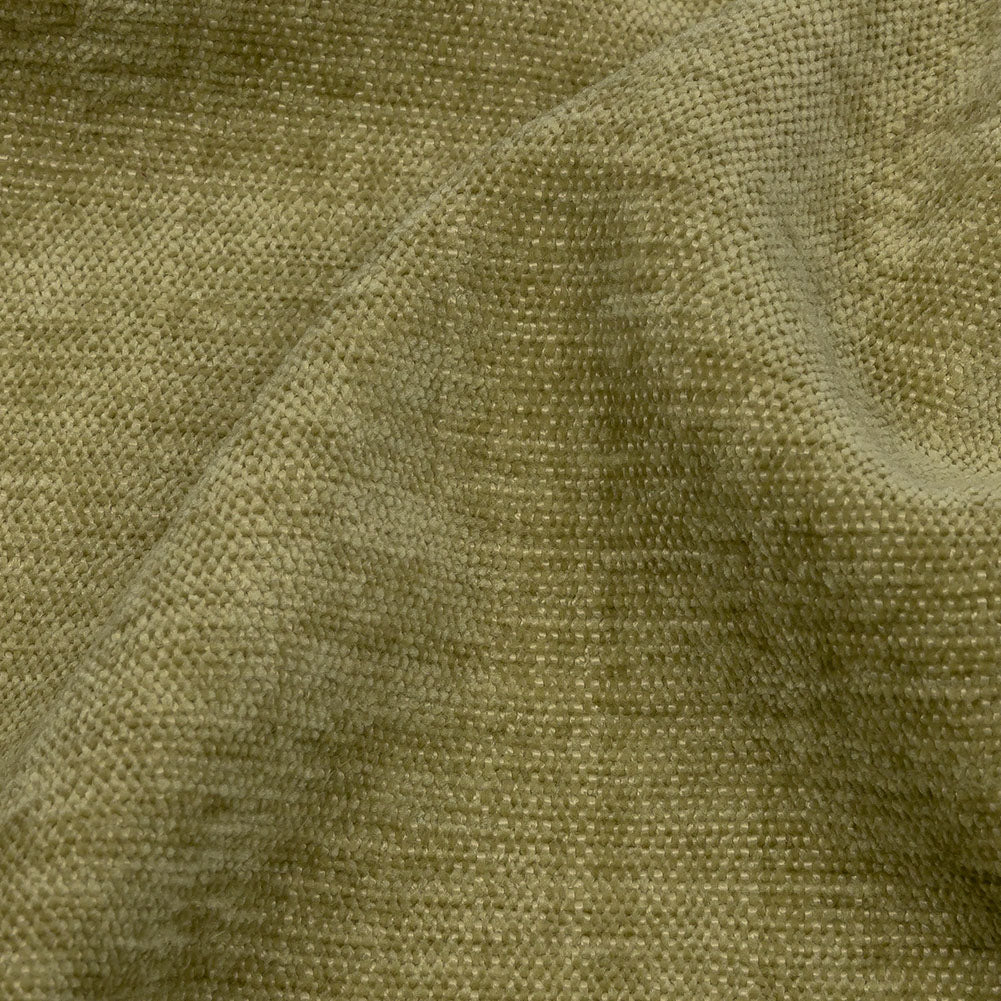 Polyester Upholstery Chenille - Pistachio - British Imported