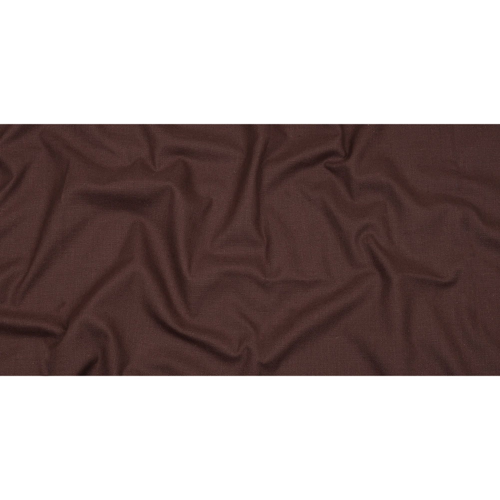 Heavyweight Linen Woven - Mulberry - British Imported