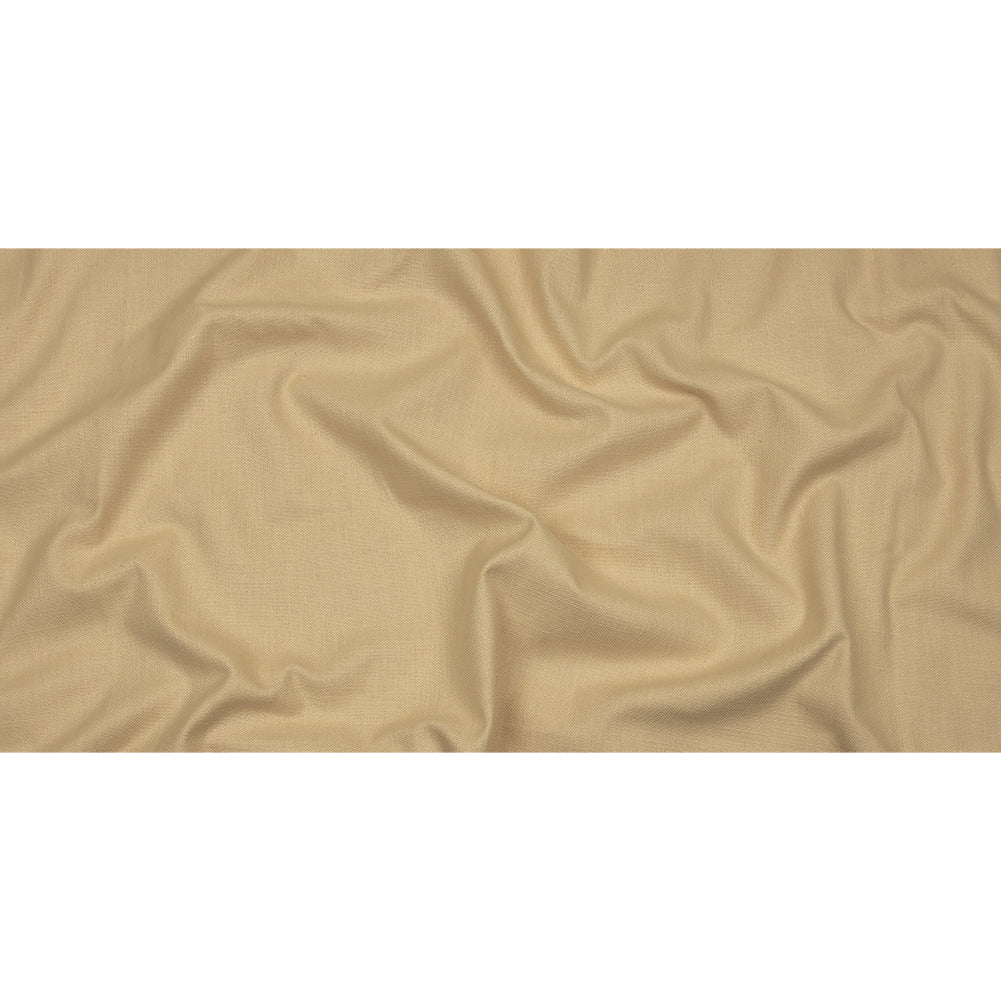 Heavyweight Linen Woven - Nougat - British Imported