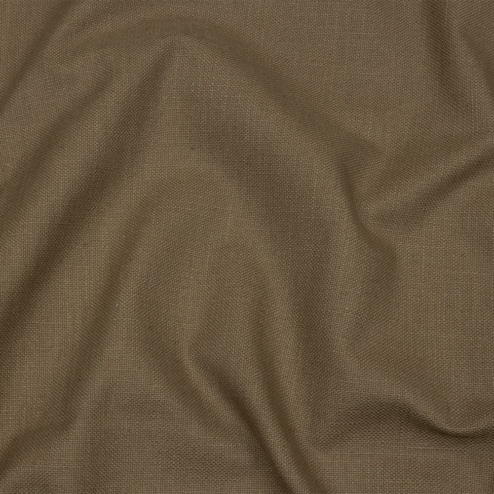 Heavyweight Linen Woven - Otter - British Imported