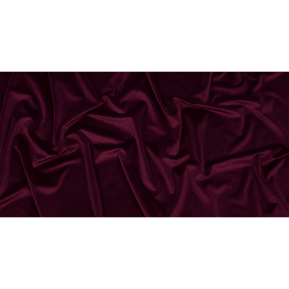 Lush Polyester Drapery Velvet - Damson - British Imported