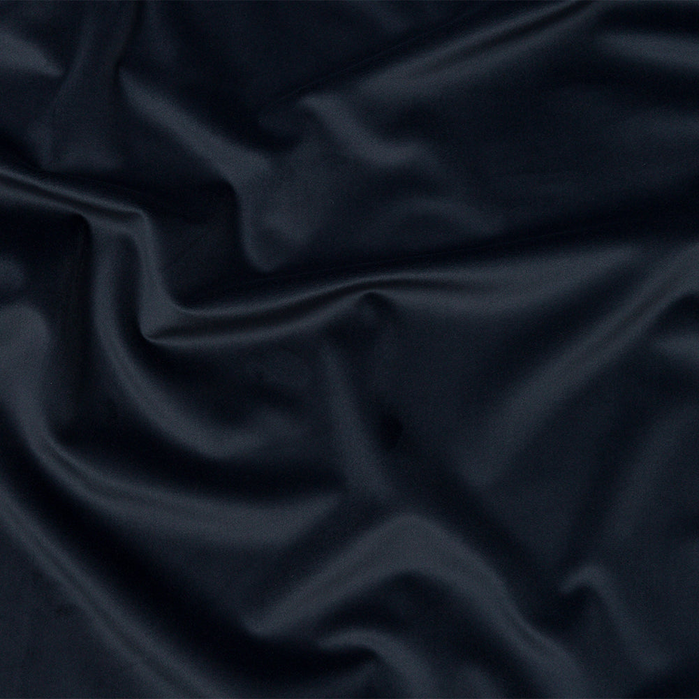 Lush Polyester Drapery Velvet - French Navy - British Imported