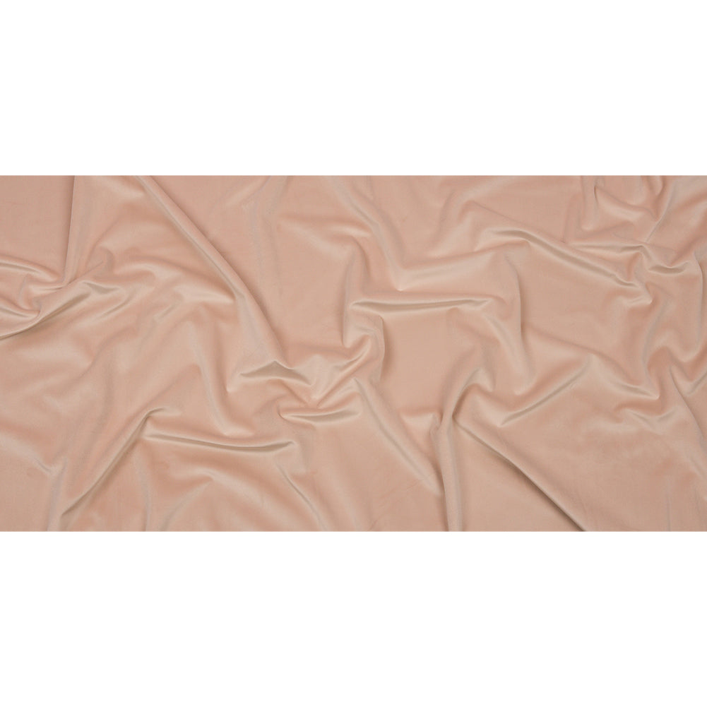 Lush Polyester Drapery Velvet - Shell - British Imported