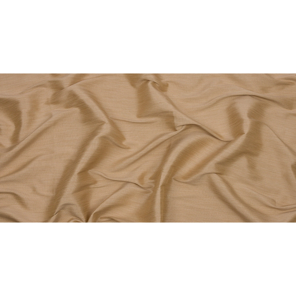 Recycled Polyester Bengaline - Hessian Striations - British Imported