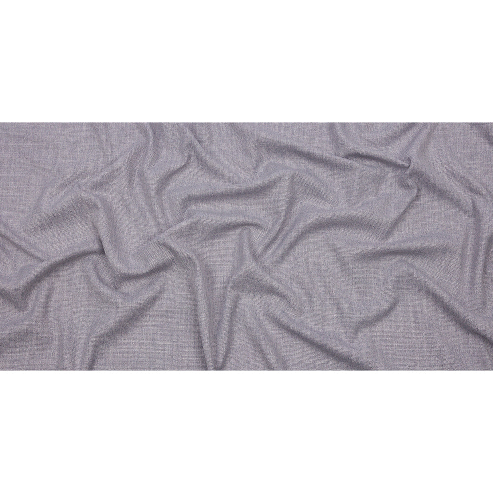 Soft Textured Recycled Polyester Drapery Woven - Lavender - British Imported