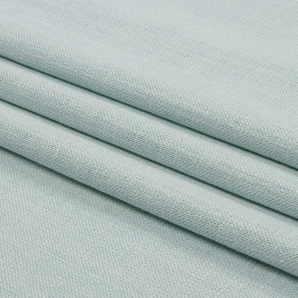 Soft Textured Recycled Polyester Drapery Woven - Mineral - British Imported
