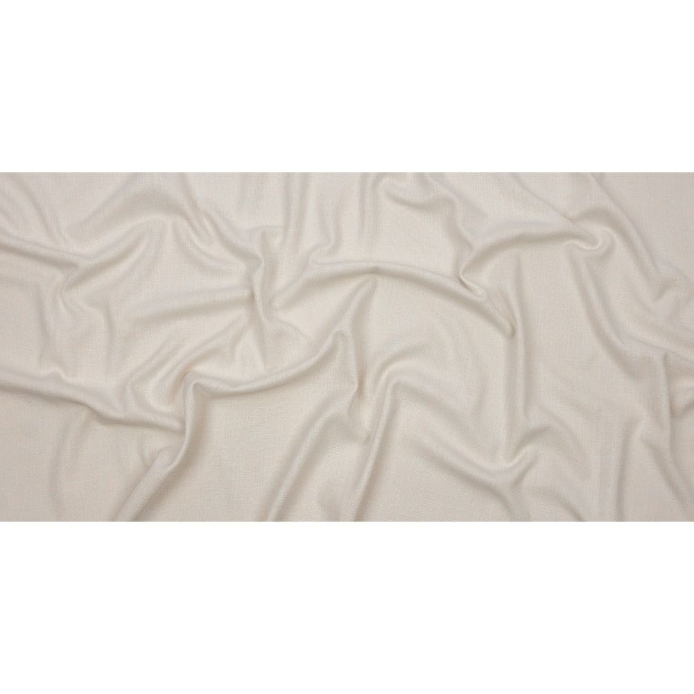 Soft Textured Recycled Polyester Drapery Woven - Pearl - British Imported