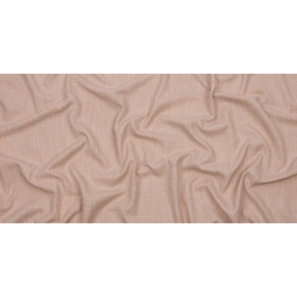 Soft Textured Recycled Polyester Drapery Woven - Shell - British Imported
