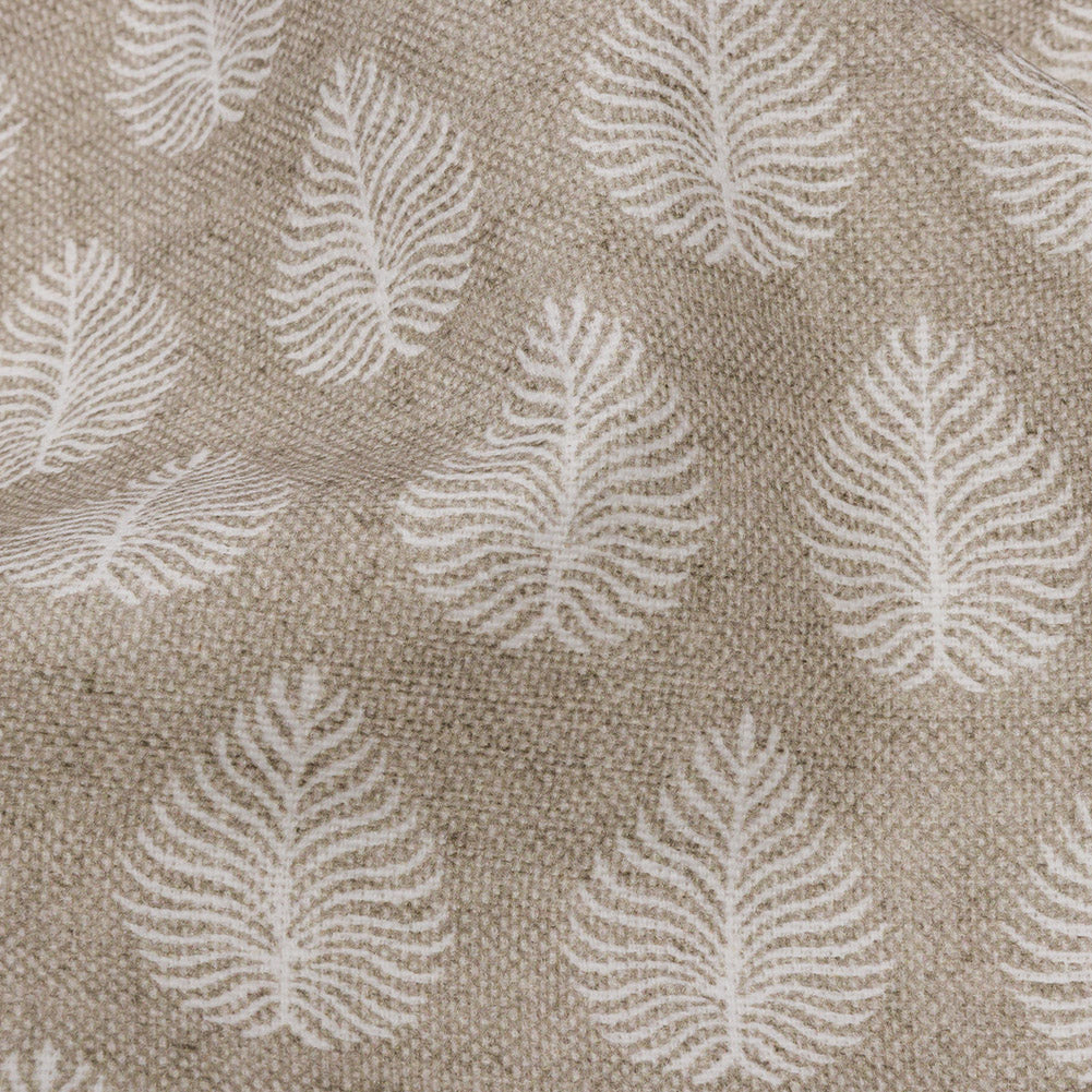 Cotton Canvas Print - Linen Leaves - British Imported