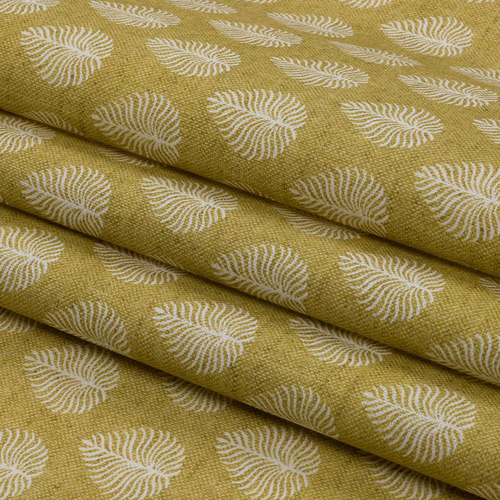Cotton Canvas Print - Pollen Leaves - British Imported