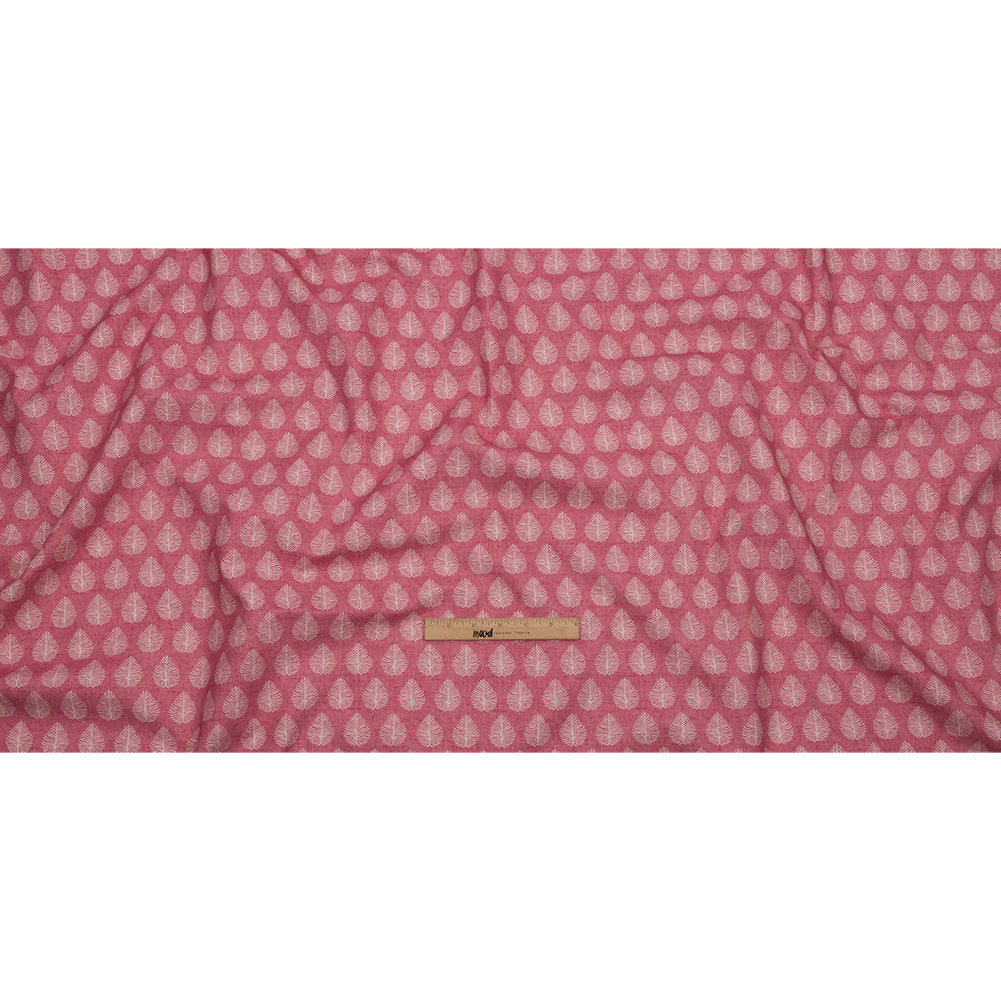 Cotton Canvas Print - Raspberry Leaves - British Imported