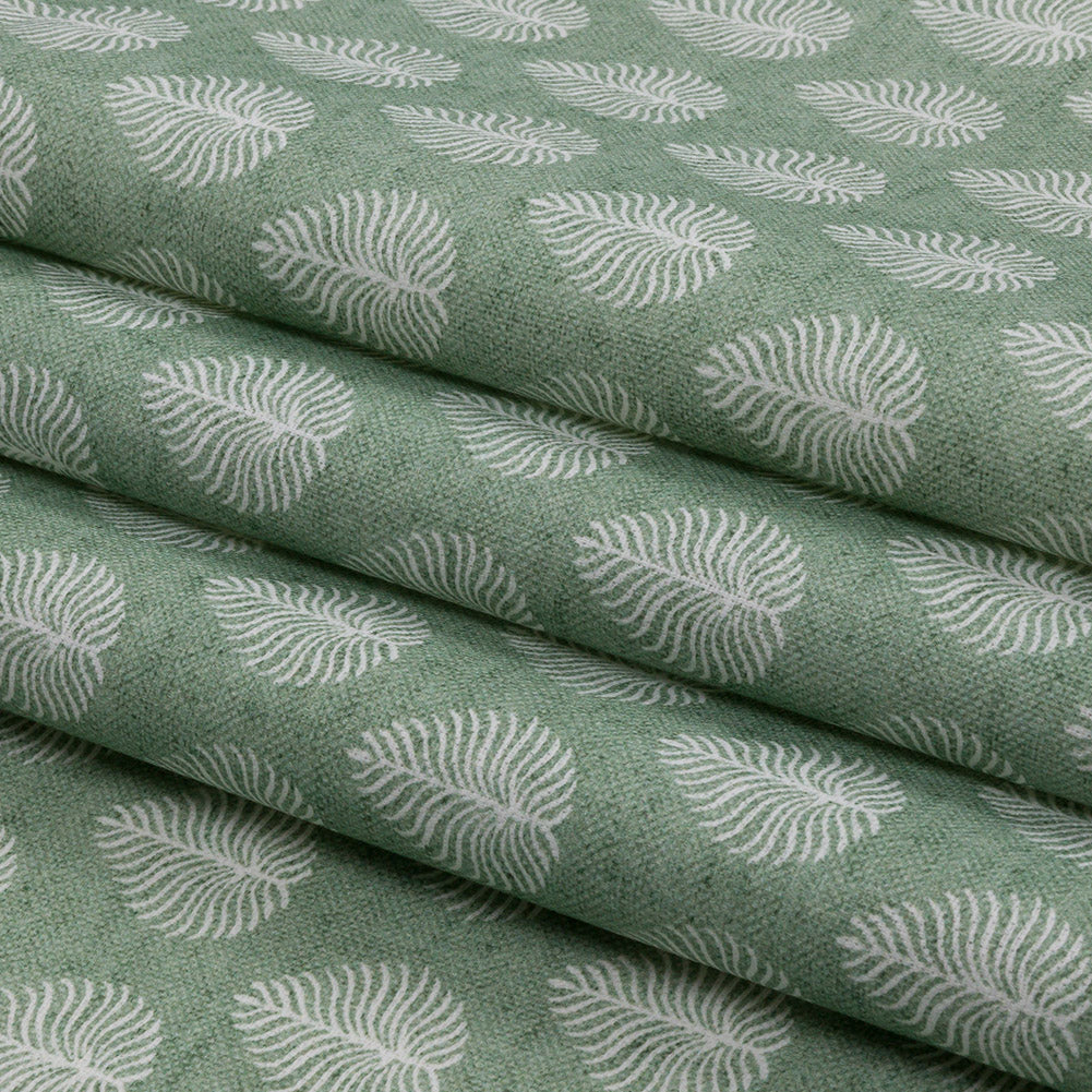 Cotton Canvas Print - Sage Leaves - British Imported