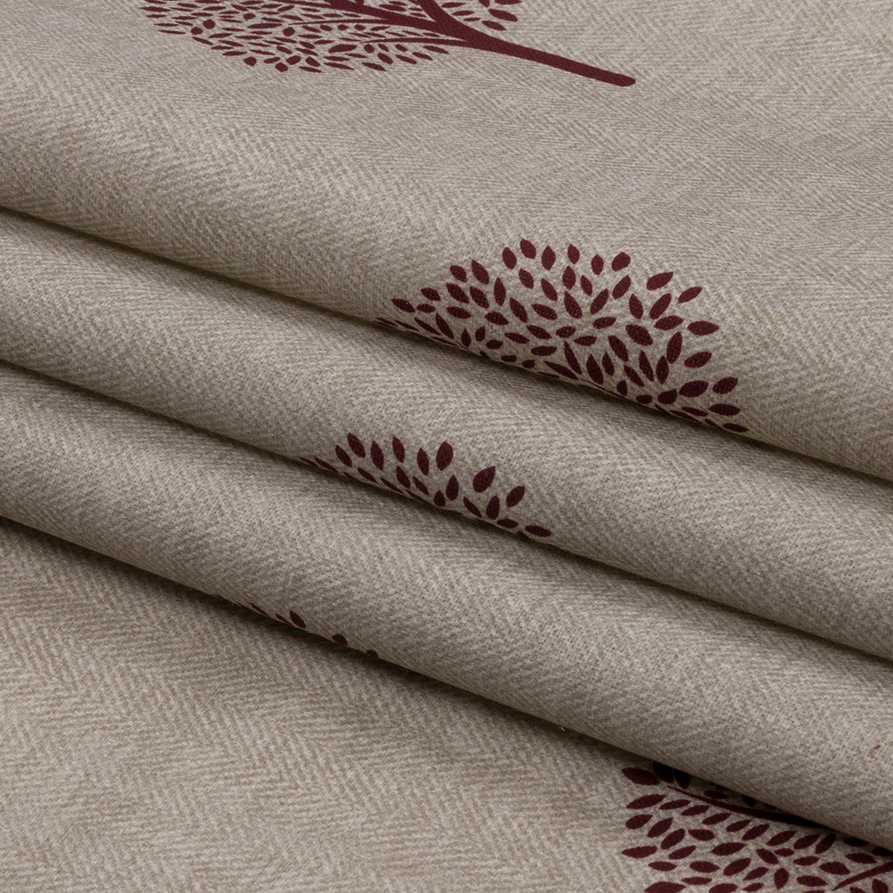 Cotton Canvas Print - Mulberry Yew Trees - British Imported