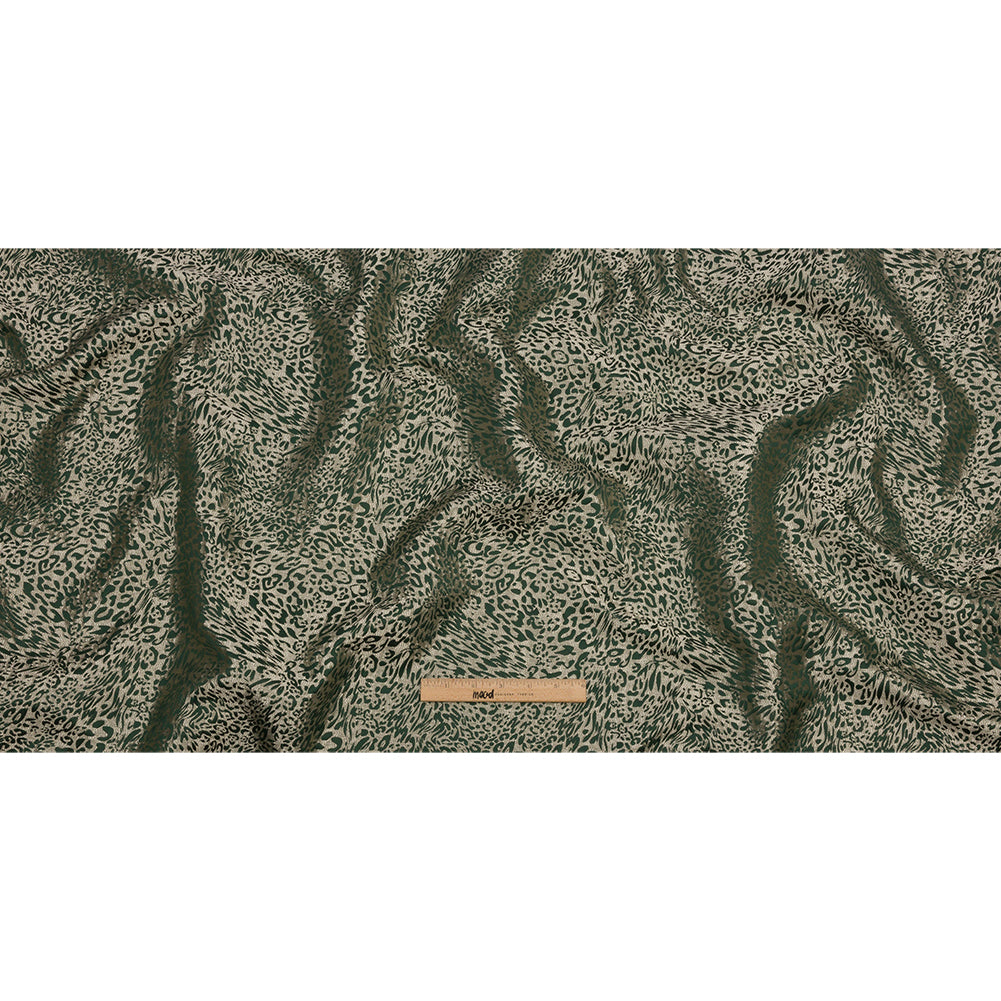 Drapery Jacquard - Fern Running Leopard - British Imported
