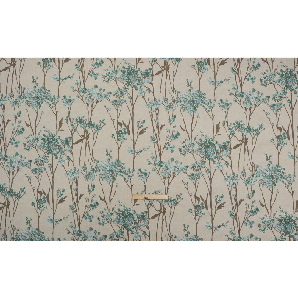 Cotton Canvas Print - Kingfisher Berry Stems - British Imported