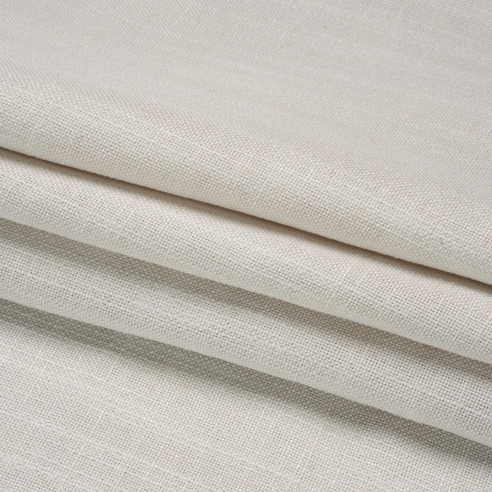 Linen, Viscose and Polyester Woven - Dove Gray - British Imported