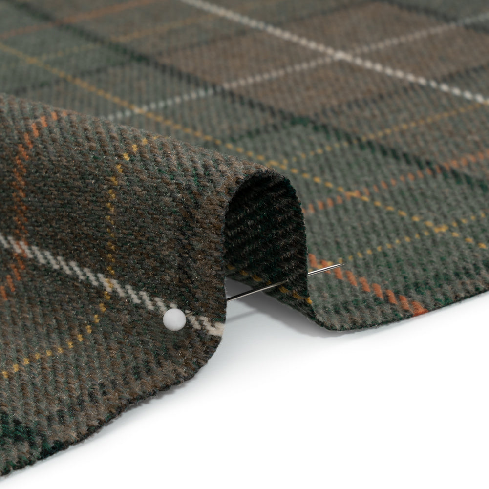 Drapery Twill - Fern Plaid - British Imported