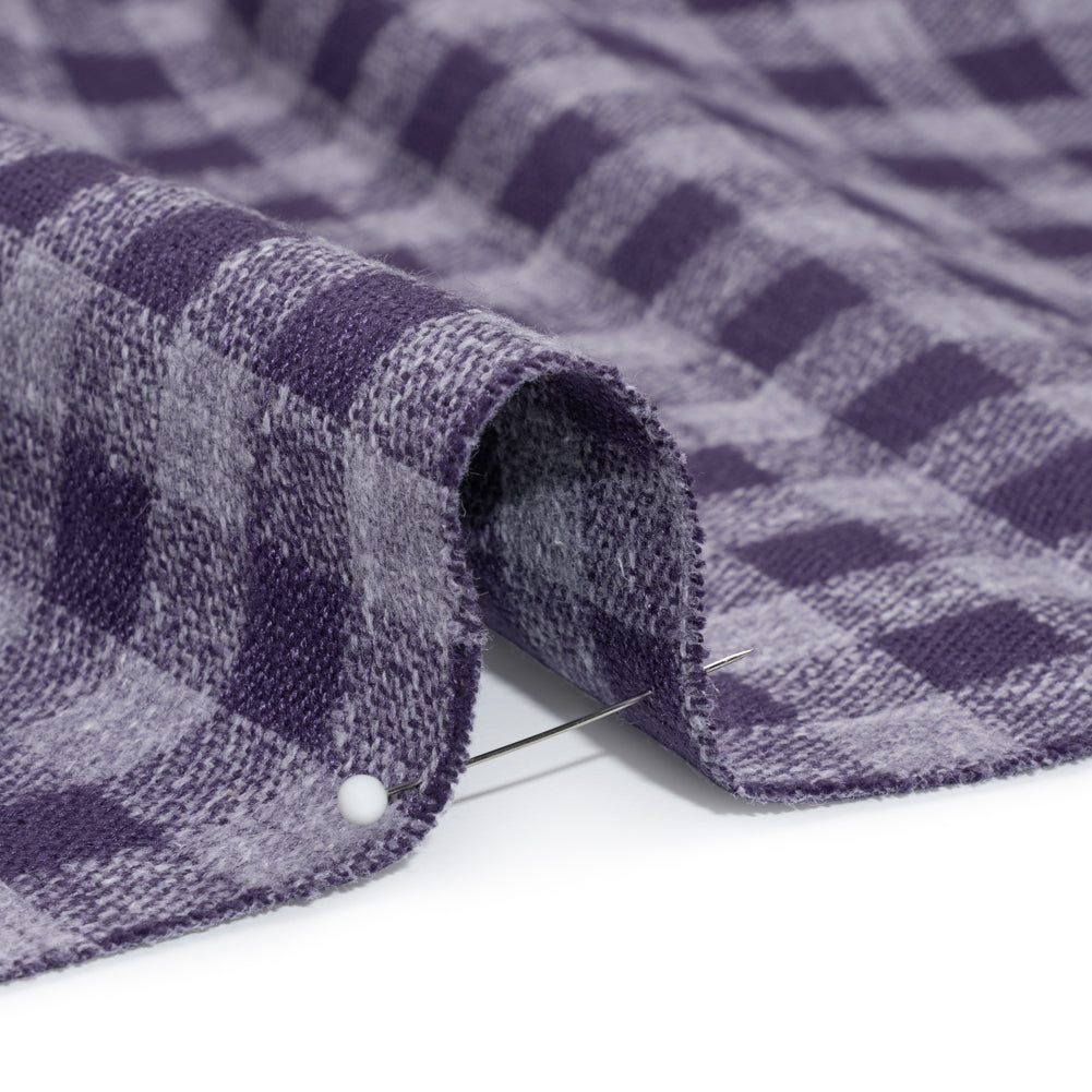Drapery Woven - French Navy Gingham - British Imported
