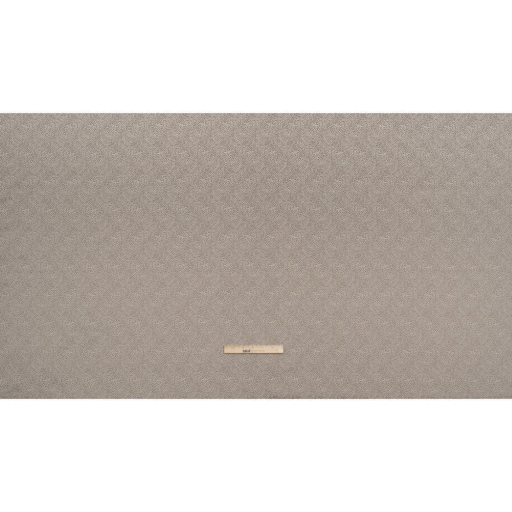 Recycled Polyester Jacquard - Earth Little All-Over Spots - British Imported