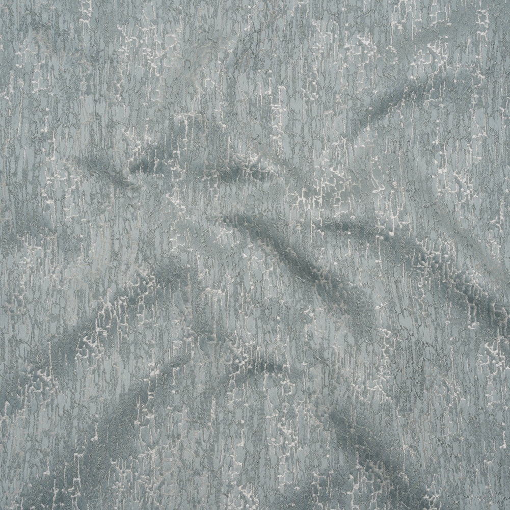Satin-Face Jacquard - Spa Crackle - British Imported