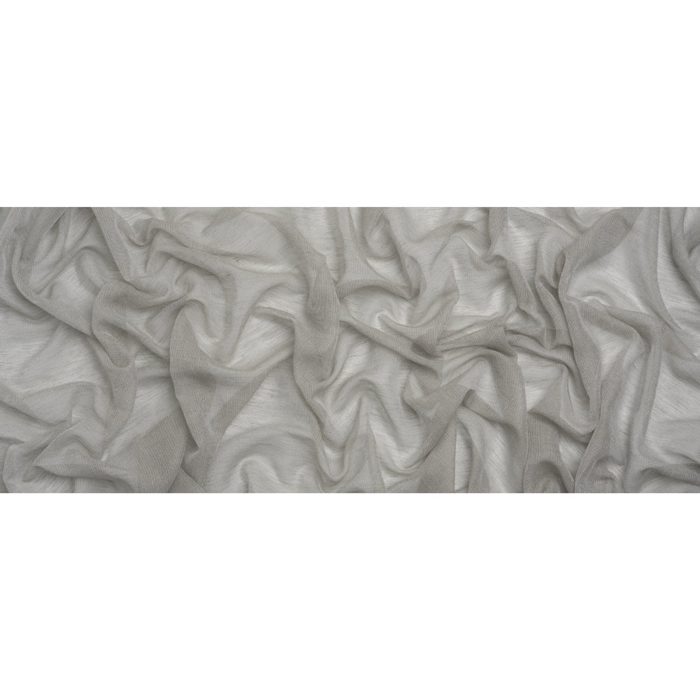 Mesh Drapery Sheers Fabric 118" - Pebble - British Imported