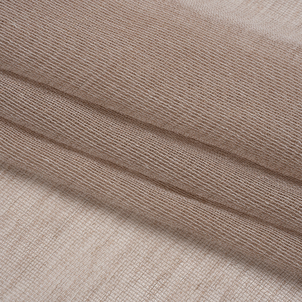 Mesh Drapery Sheers Fabric 118" - Quartz - British Imported