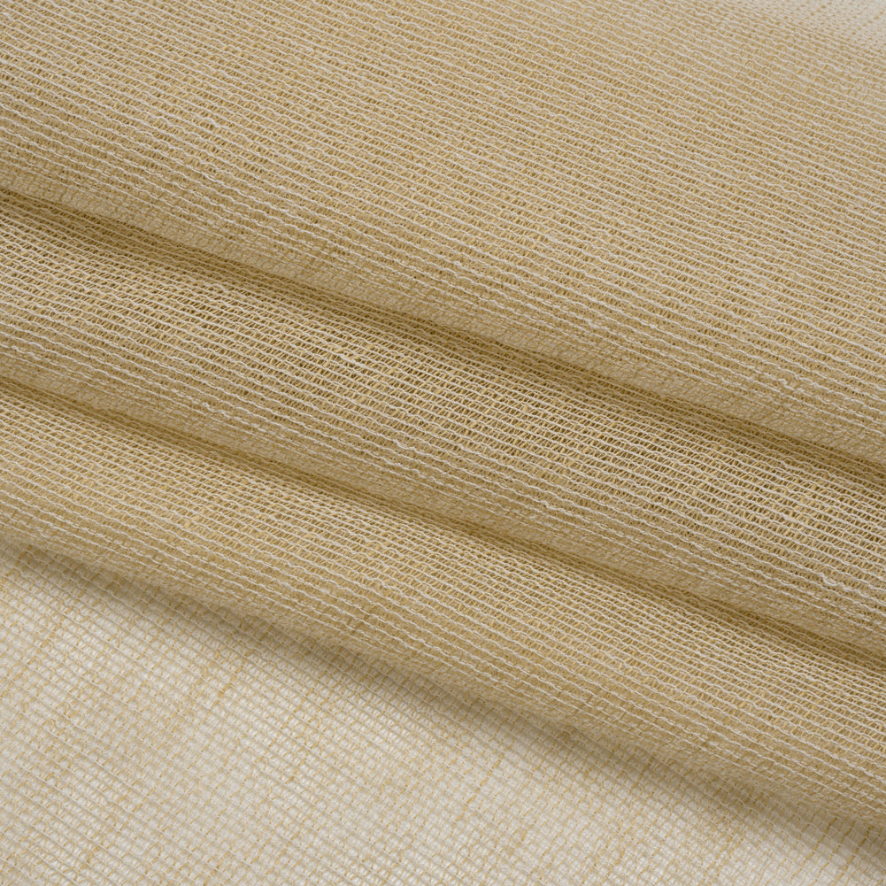 Mesh Drapery Sheers Fabric 118" - Sand - British Imported