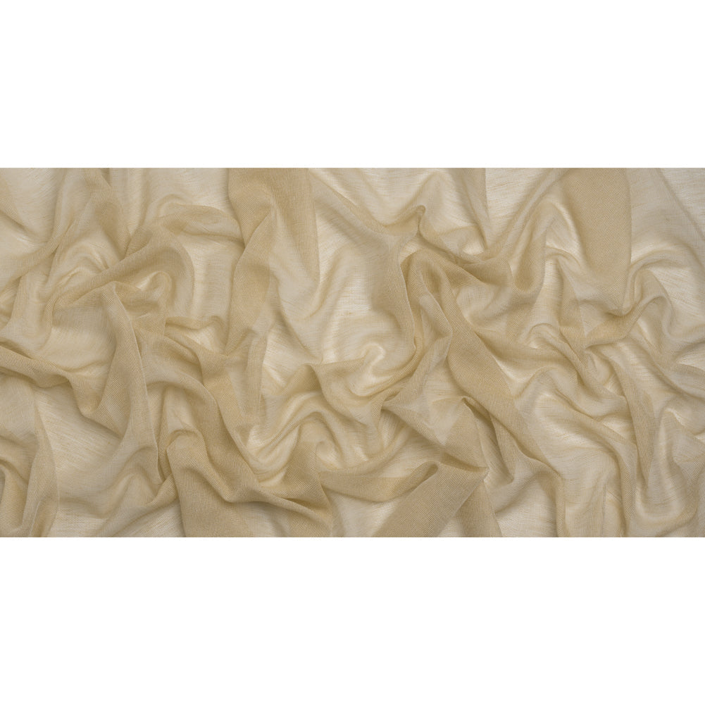 Mesh Drapery Sheers Fabric 118" - Sand - British Imported