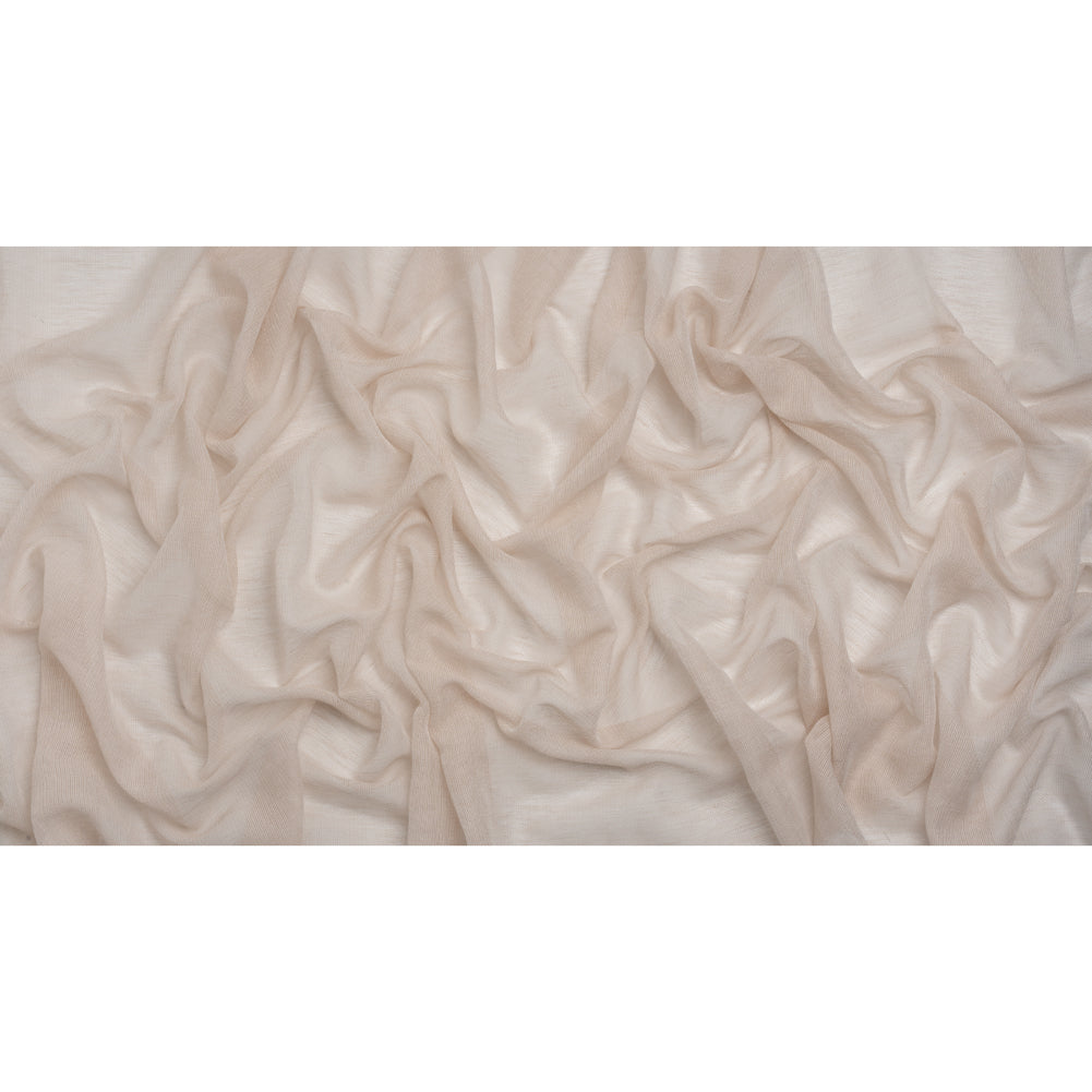 Mesh Drapery Sheers Fabric 118" - Shell - British Imported