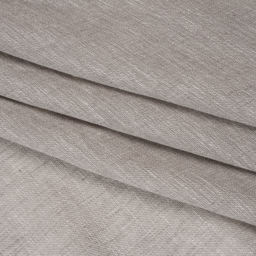 Slubbed Gauzy Drapery Sheer Fabric 118" - Pebble - British Imported